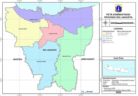 Gambar Peta DKI Jakarta Lengkap - BROONET