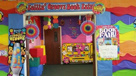 Book Fair Theme feeling Groovy | Book fair, Fair theme, 60s theme