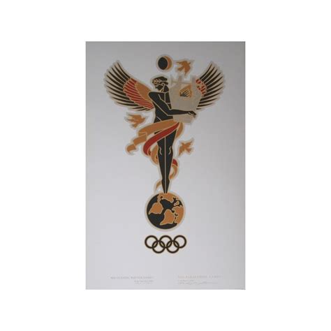 The Ancient Olympic Games Limited Edition Lithograph, signed by artist ...