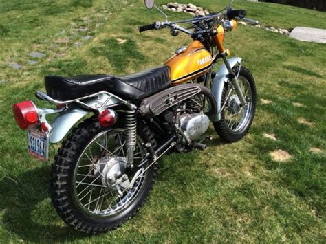 1973 Yamaha 175 Enduro, runs, low miles, title, original CT175 CT1