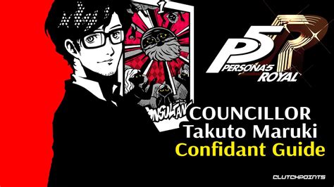 Takuto Maruki Councillor Confidant Guide - Persona 5 Royal