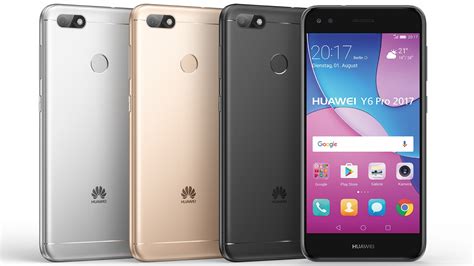 Huawei Y6 Pro 2017: 5-Zoll-HD-Smartphone für 200 Euro - Notebookcheck ...