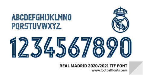 real | Search Results | Football Fonts | Jersey font, Real madrid, Football fonts