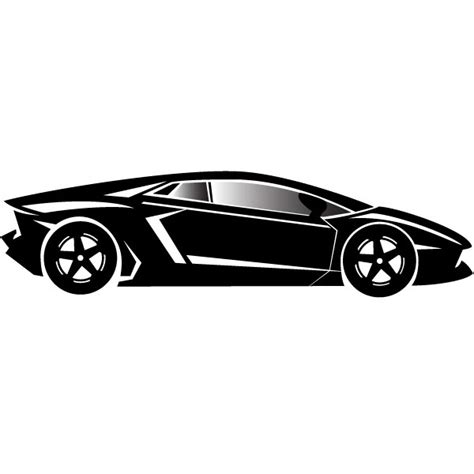 Free Sport Car Silhouette, Download Free Sport Car Silhouette png ...