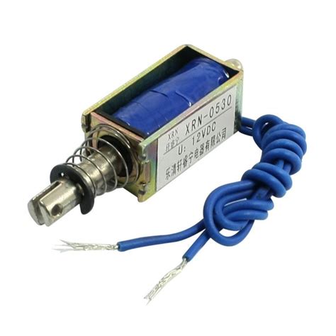 Solenoide 12V a 1A, Actuador Lineal - Guatemala