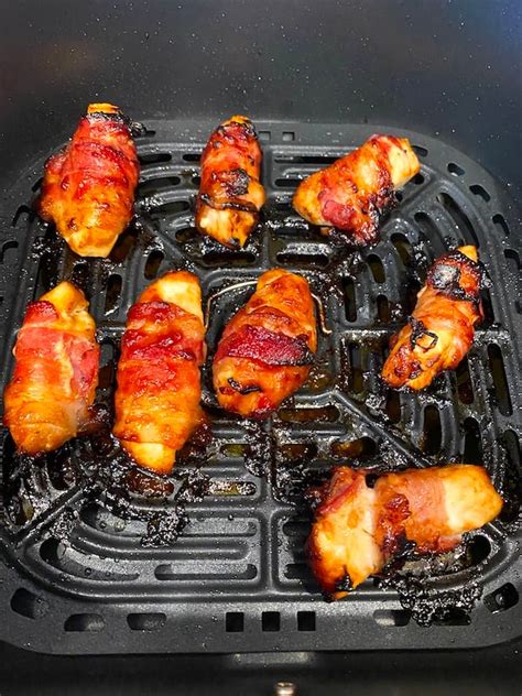 Air Fryer Bacon Wrapped Chicken Tenders - Southern Home Express