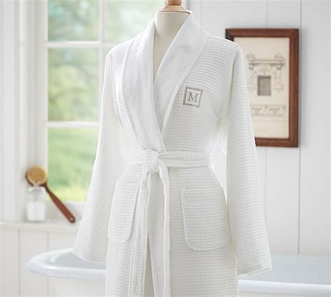 Waffle Weave Resort Robe - Pottery Barn Australia