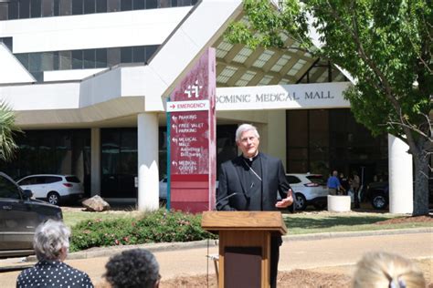 St. Dominic Hospital marks 75th anniversary with tree planting ...