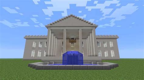 White House Minecraft - YouTube