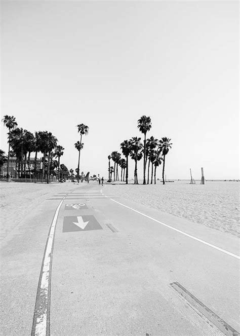 Santa Monica Bike Path Poster