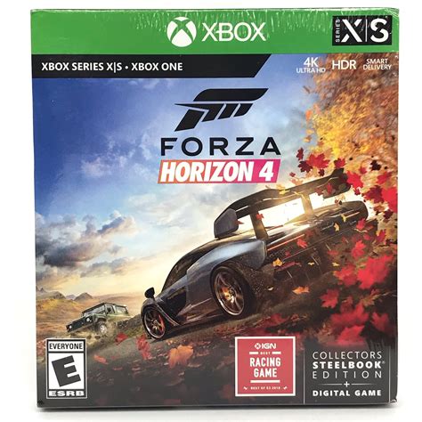 Forza Horizon 4 - XBOX SERIES X S Xbox One Collectors Steelbook NEW Sealed