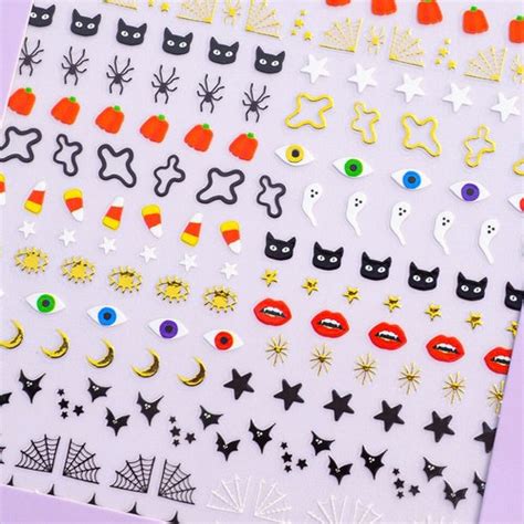 Cute Nail Stickers Cute Nail Art Kawaii Nail Decal Star - Etsy