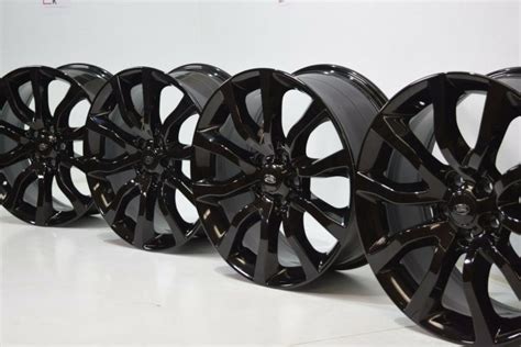 20″ RANGE ROVER SPORT SUPERCHARGED BLACK WHEELS RIMS FACTORY OEM 13-2021 – Factory Wheel Republic