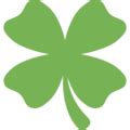 🍀 Four Leaf Clover Emoji - Emoji Meaning, Copy and Paste