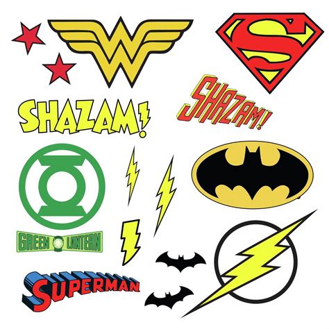 Superheroes Logos