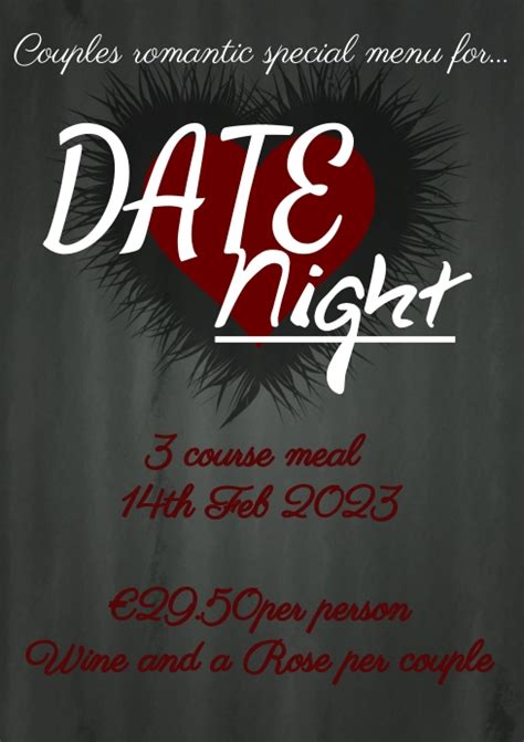 Copy of DATE Night | PosterMyWall