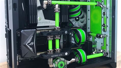 Don’t drink the coolant in this radioactive water-cooled PC build