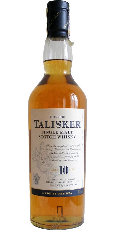 Talisker 10-year-old - Ratings and reviews - Whiskybase