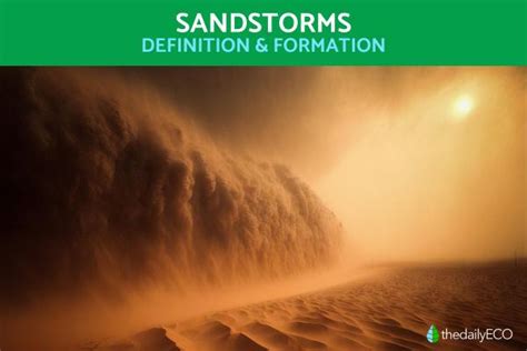 What Causes Sandstorms? - Dust Storm Formation Explanation