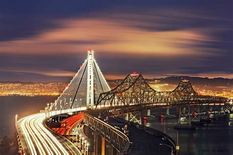 After Sunset: Bay Bridge East Span | Visit my Website After … | Flickr