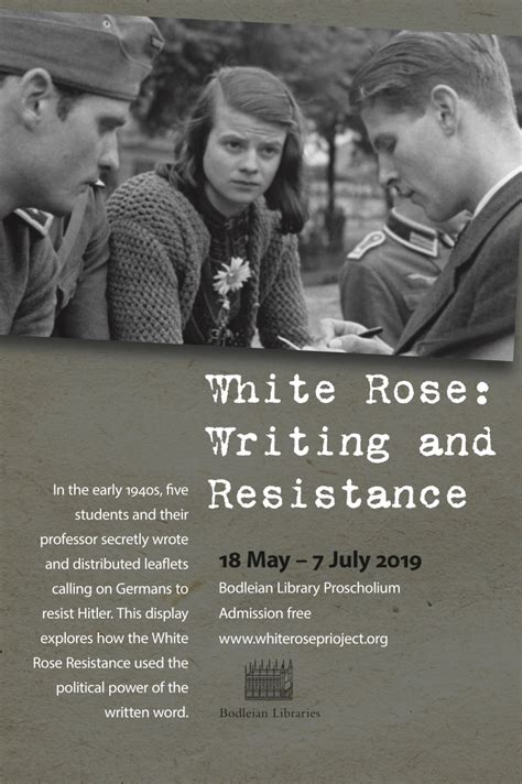 White Rose: Writing and Resistance – White Rose Project