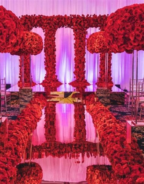 Wedding Inspiration - Red Decoration | OMASTYLE Bride