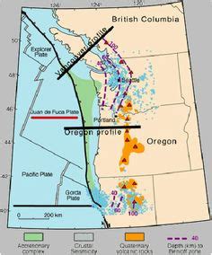 Oregon Earthquake Fault Lines Map | secretmuseum