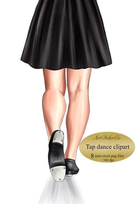 Tap dance clipart dancing clipart. | Etsy