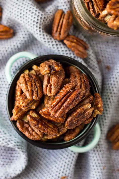 Sweet and Spicy Pecans - Countryside Cravings