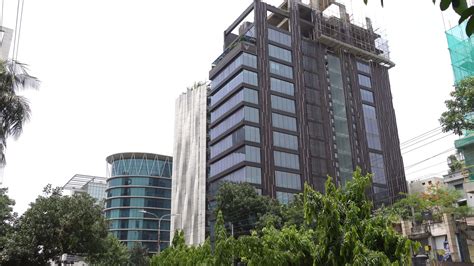 dhaka bangladesh 24th may 2021 . financial city buildings in gulshan 2 ...