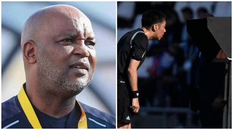 Pitso Mosimane Enlightens Social Media With Posts Showing Support for VAR