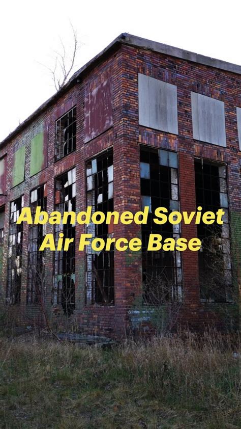 Abandoned Soviet Air Force Base | Abandoned places, Desert places ...