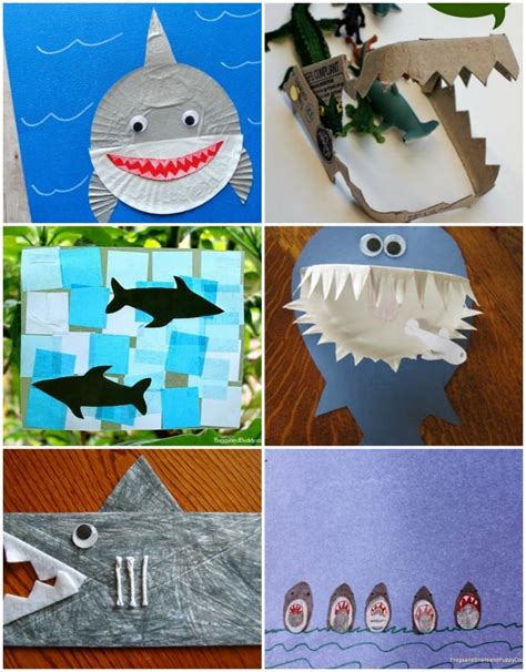 20 Fun Shark Week Crafts for Kids - About a Mom