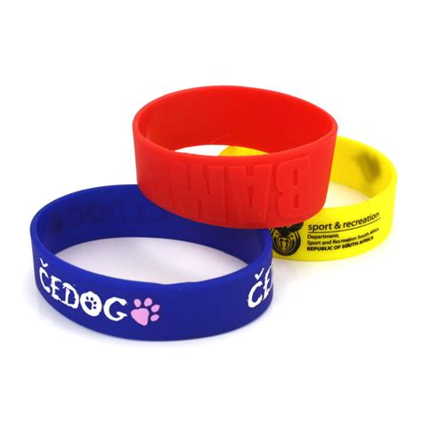 Laser Engraved Silicone Custom Wristband | Ebrain Gifts