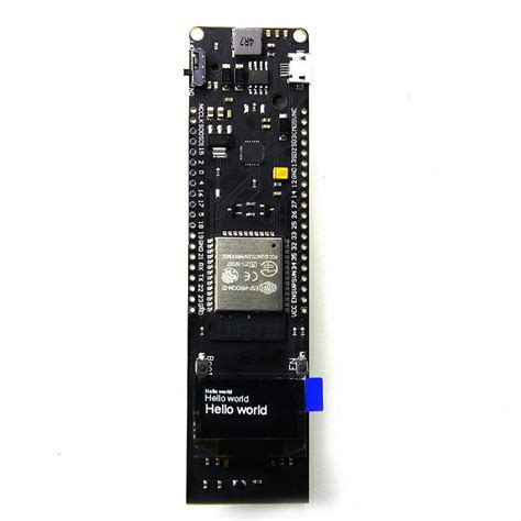 ESP32 Wifi and Bluetooth 0.96 inch OLED Development Board with18650 ...