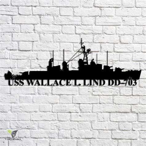 Uss Haddo Ssn-604 Navy Ship Metal Art, Navy Ships Silhouette Metal Gift ...