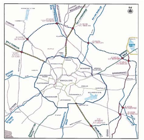 Bangalore peripheral Ring Road map : r/bangalore