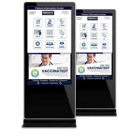 Interactive Touch Screen Displays For Healthcare | Prem Media