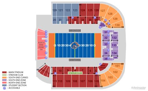 Boise State Basketball Seating Chart