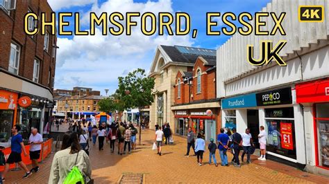 Chelmsford City Centre Walking Tour, Essex England - YouTube