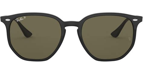 Ray-Ban Hexagonal Sunglasses in Black - Lyst