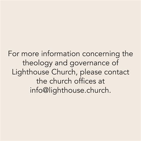 About Us - Lighthouse Church