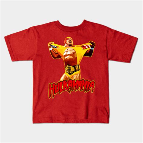 Hulkamania - Hulk - Kids T-Shirt | TeePublic