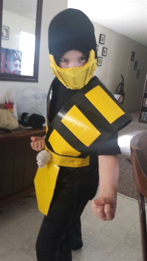 Mortal Kombat - Scorpion Costume : 3 Steps - Instructables