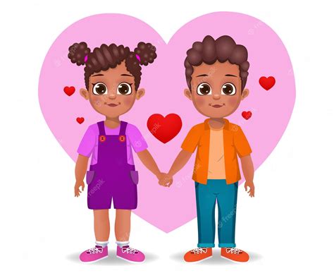 Kids Holding Hands Love Clipart