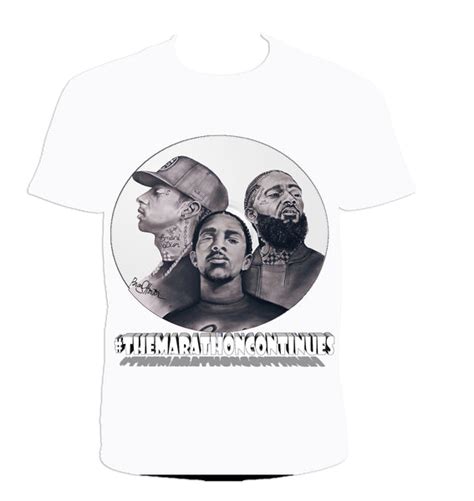 Nipsey Hussle (Marathon) Clothing – BRANDYLOVES2DRAW