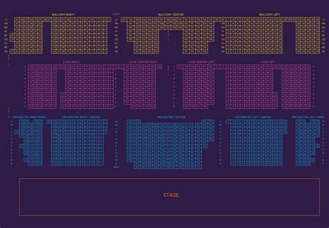 Civic Center Seating Map – Two Birds Home