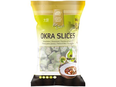 Okra Slices - Golden Turtle for Chefs