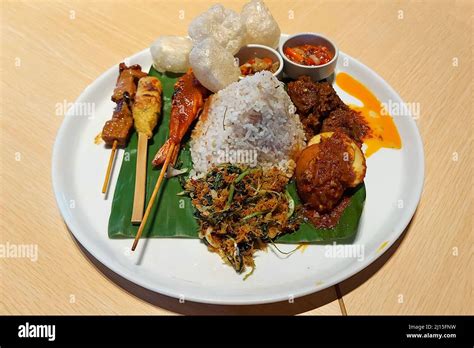 Nasi Bali Rice, Mix Bali Rice, Jakarta, Indonesia Stock Photo - Alamy