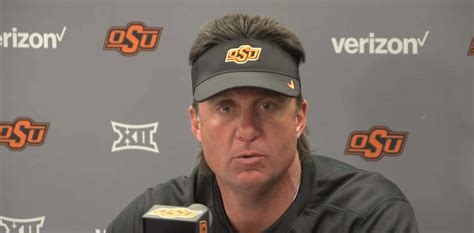 Notes On Mike Gundy's Post-TCU Press Conference | Pistols Firing